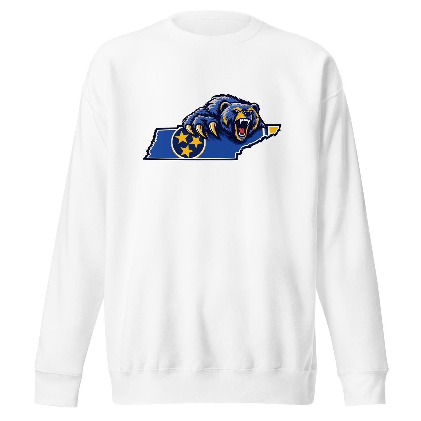 Performance | Crewneck | Rutherford County Grizzlies Football | Tennessee Logo