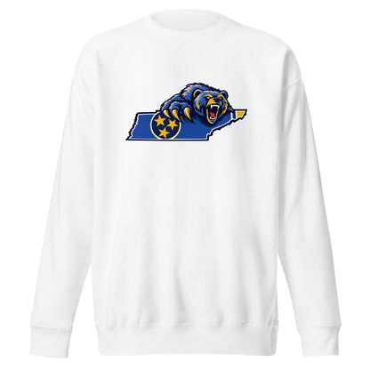 Performance | Crewneck | Rutherford County Grizzlies Football | Tennessee Logo