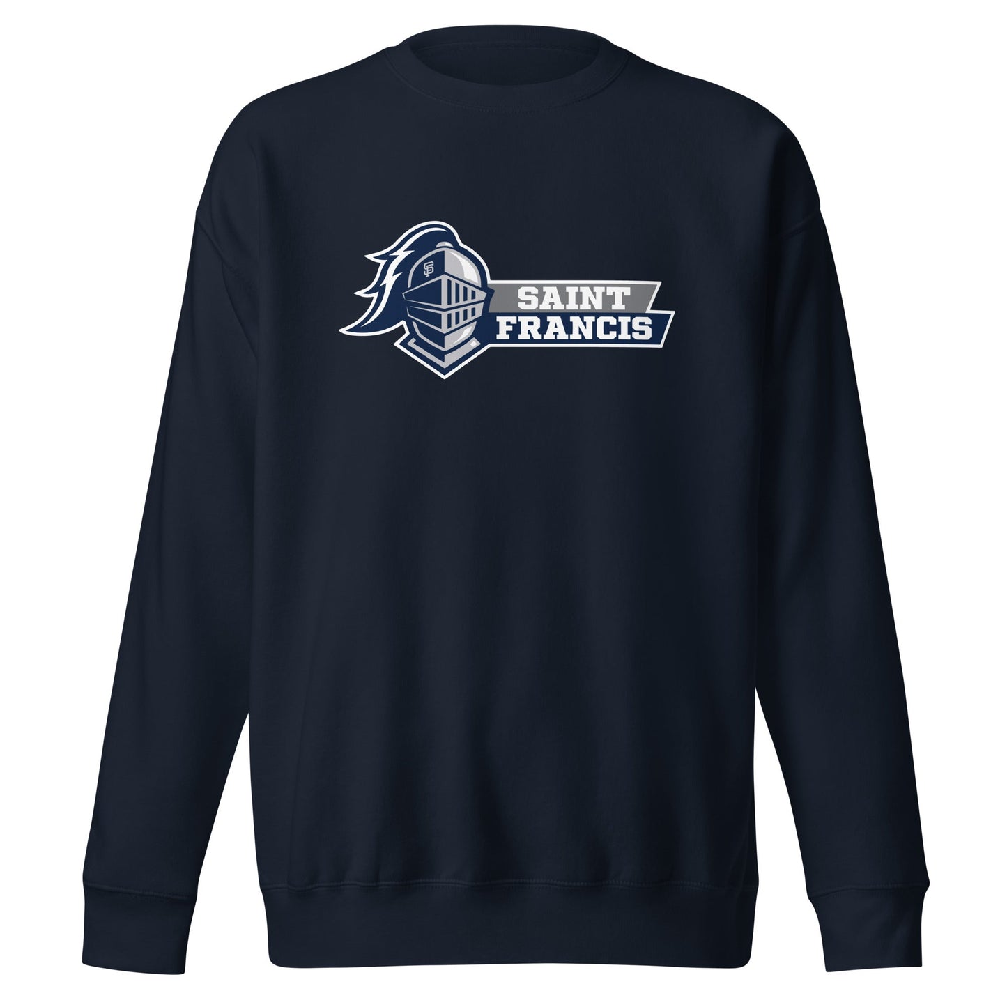 Performance | Crewneck | Saint Francis School | Vanguard Logo