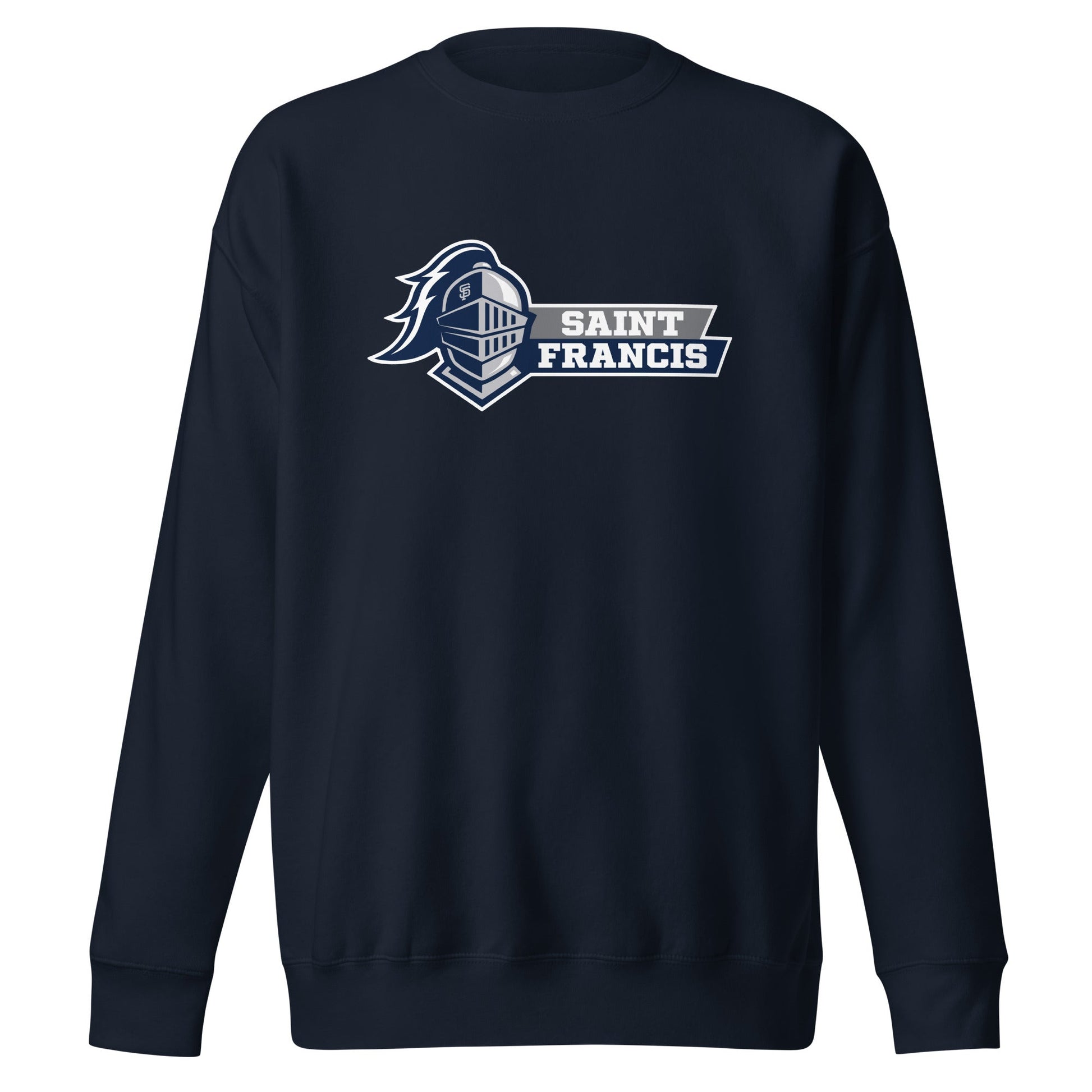 Performance | Crewneck | Saint Francis School | Vanguard Logo