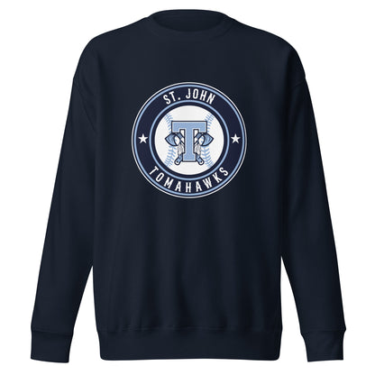 Performance | Crewneck | Saint John Tomahawks | Badge Logo