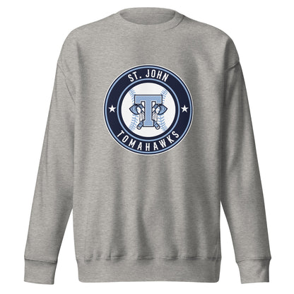 Performance | Crewneck | Saint John Tomahawks | Badge Logo