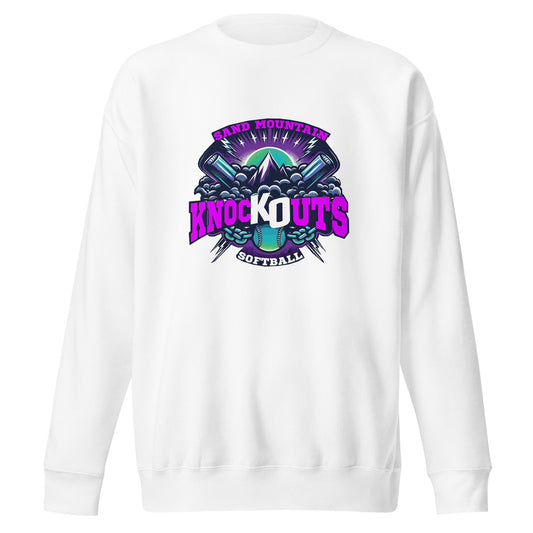 Performance | Crewneck | Sand Mountain Knockouts | Ball & Bat Logo