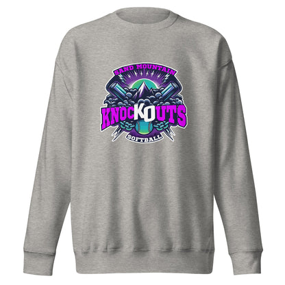 Performance | Crewneck | Sand Mountain Knockouts | Ball & Bat Logo