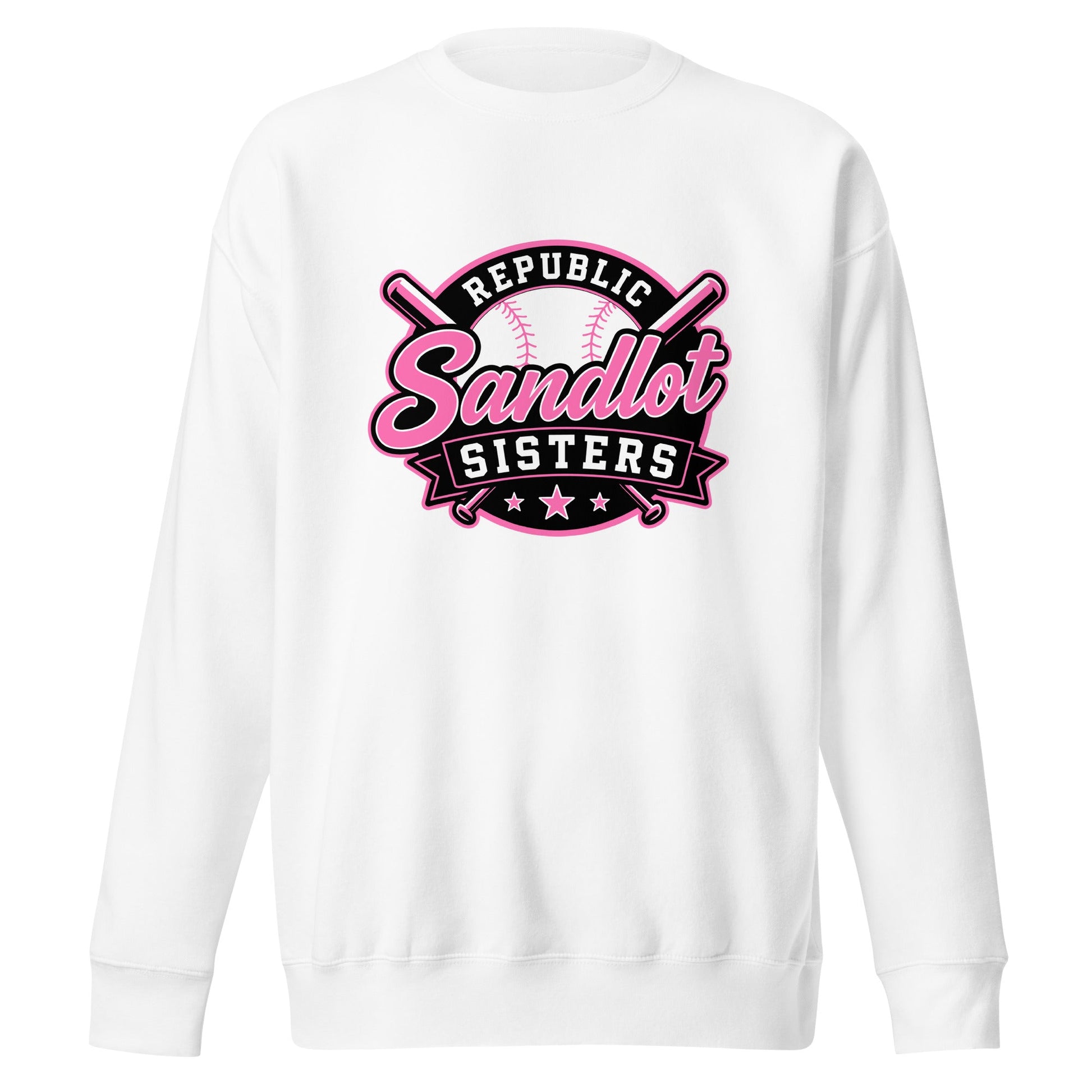 Performance | Crewneck | Sandlot Sisters | Badge Logo
