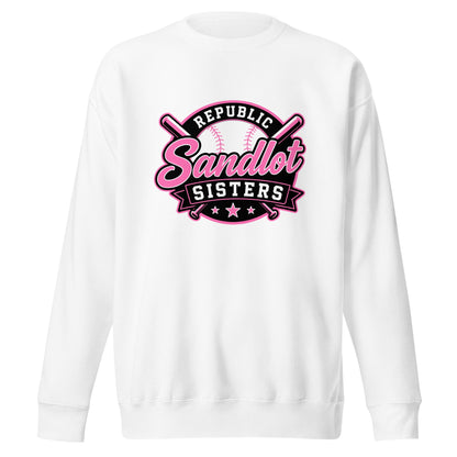 Performance | Crewneck | Sandlot Sisters | Badge Logo