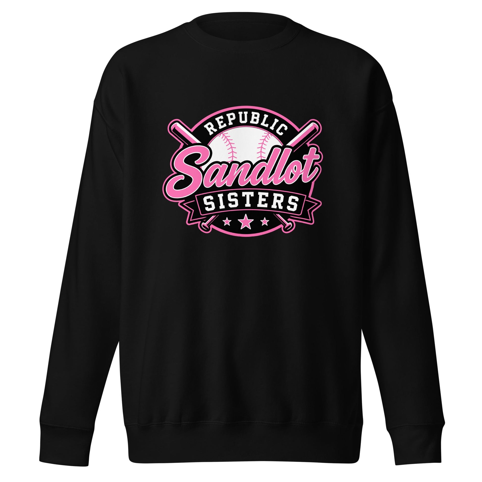 Performance | Crewneck | Sandlot Sisters | Badge Logo