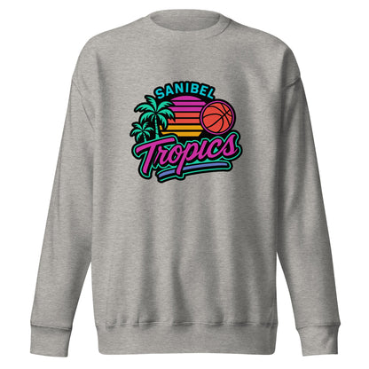 Performance | Crewneck | Sanibel Tropics | Coastal Clash Logo