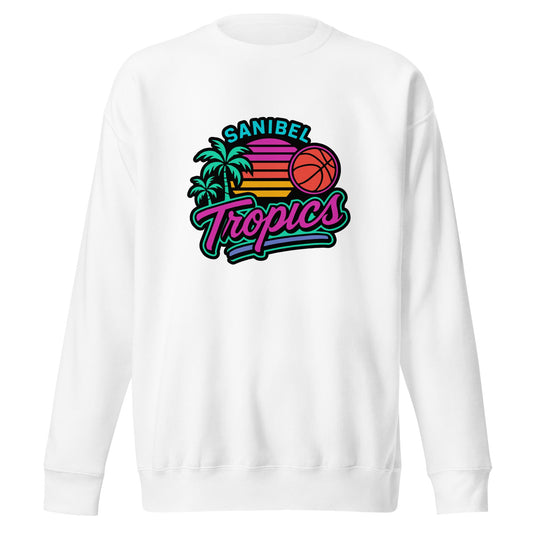 Performance | Crewneck | Sanibel Tropics | Coastal Clash Logo