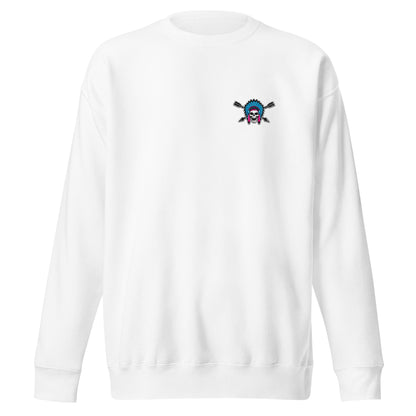 Performance | Crewneck | Savage Softball | Chief Skullcrest Logo
