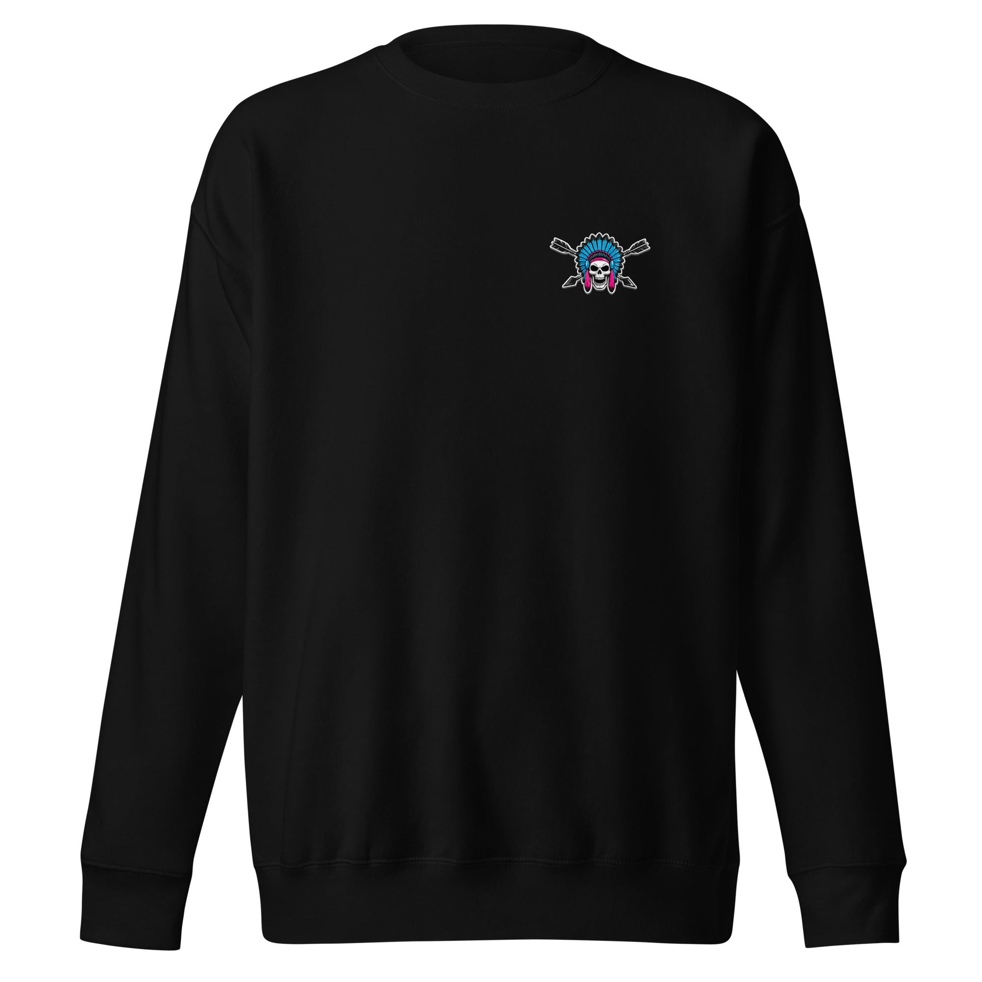 Performance | Crewneck | Savage Softball | Chief Skullcrest Logo