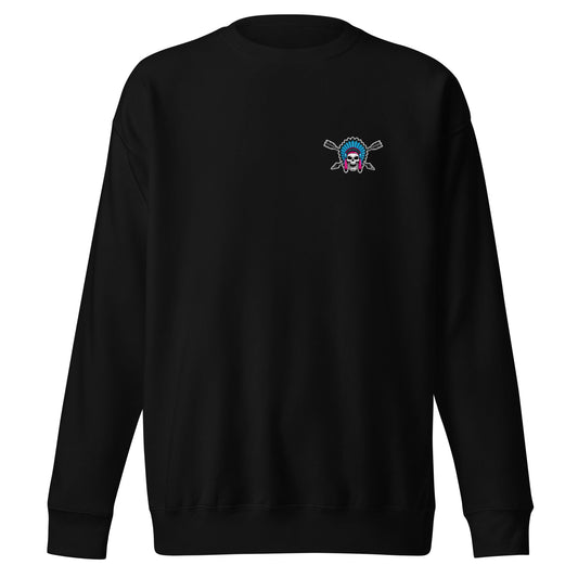Performance | Crewneck | Savage Softball | Chief Skullcrest Logo