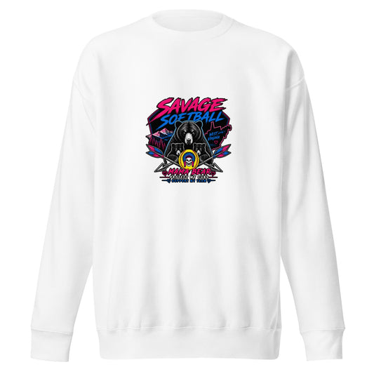 Performance | Crewneck | Savage Softball | Mascot Logo