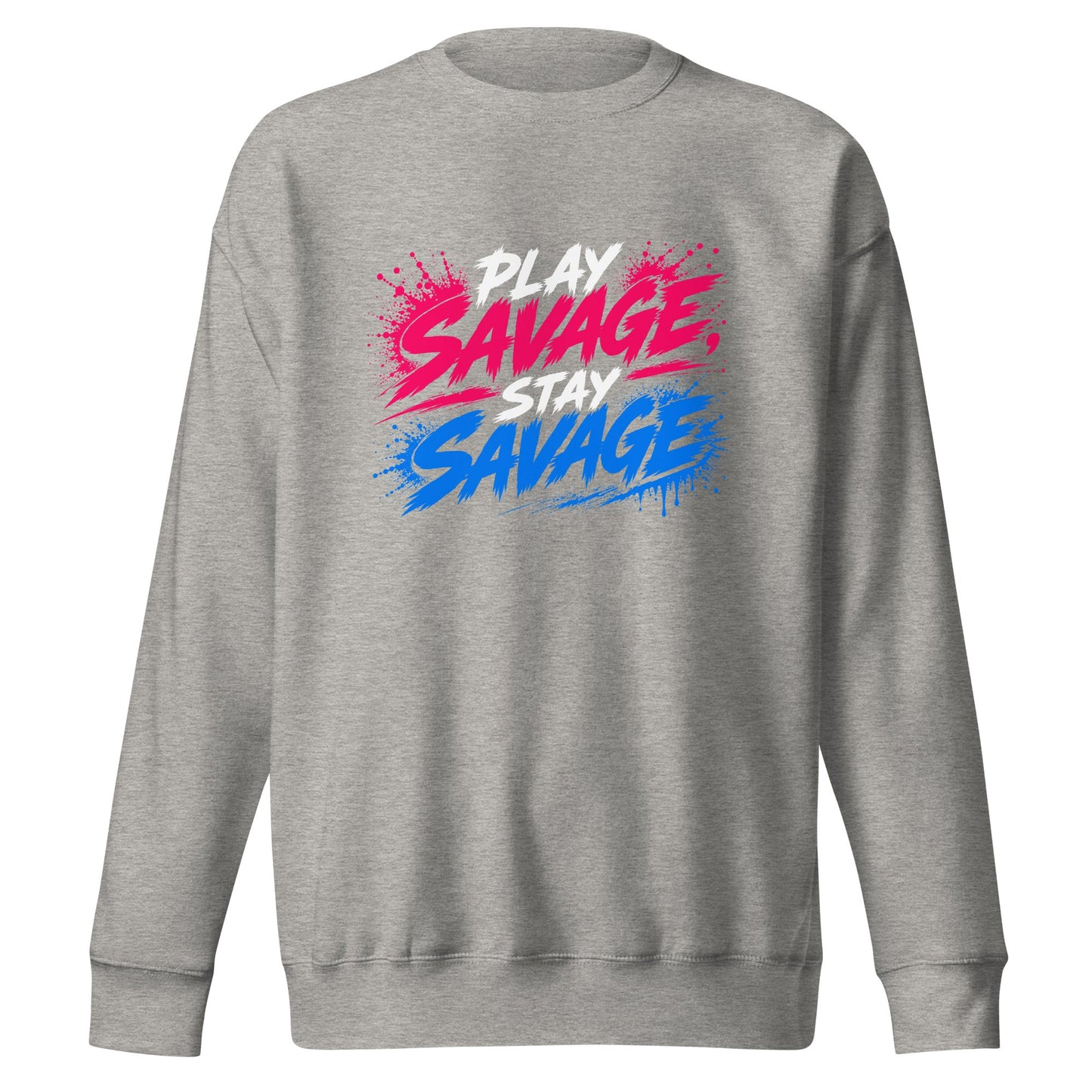 Performance | Crewneck | Savage Softball | Play Stay Logo