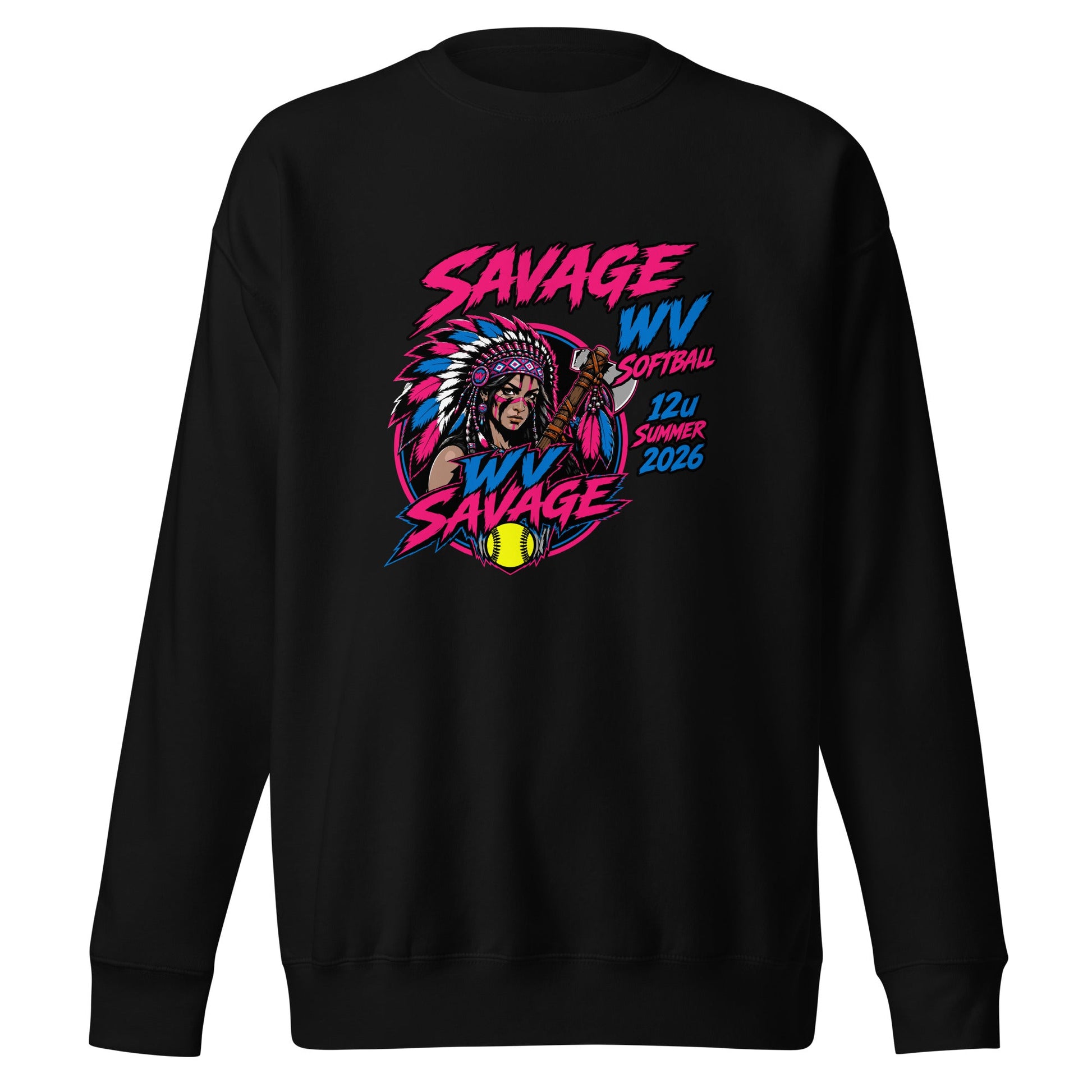 Performance | Crewneck | Savage | Vanguard Logo