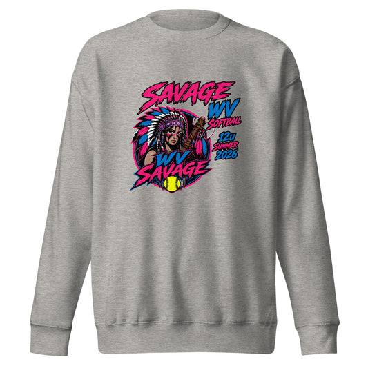 Performance | Crewneck | Savage | Vanguard Logo