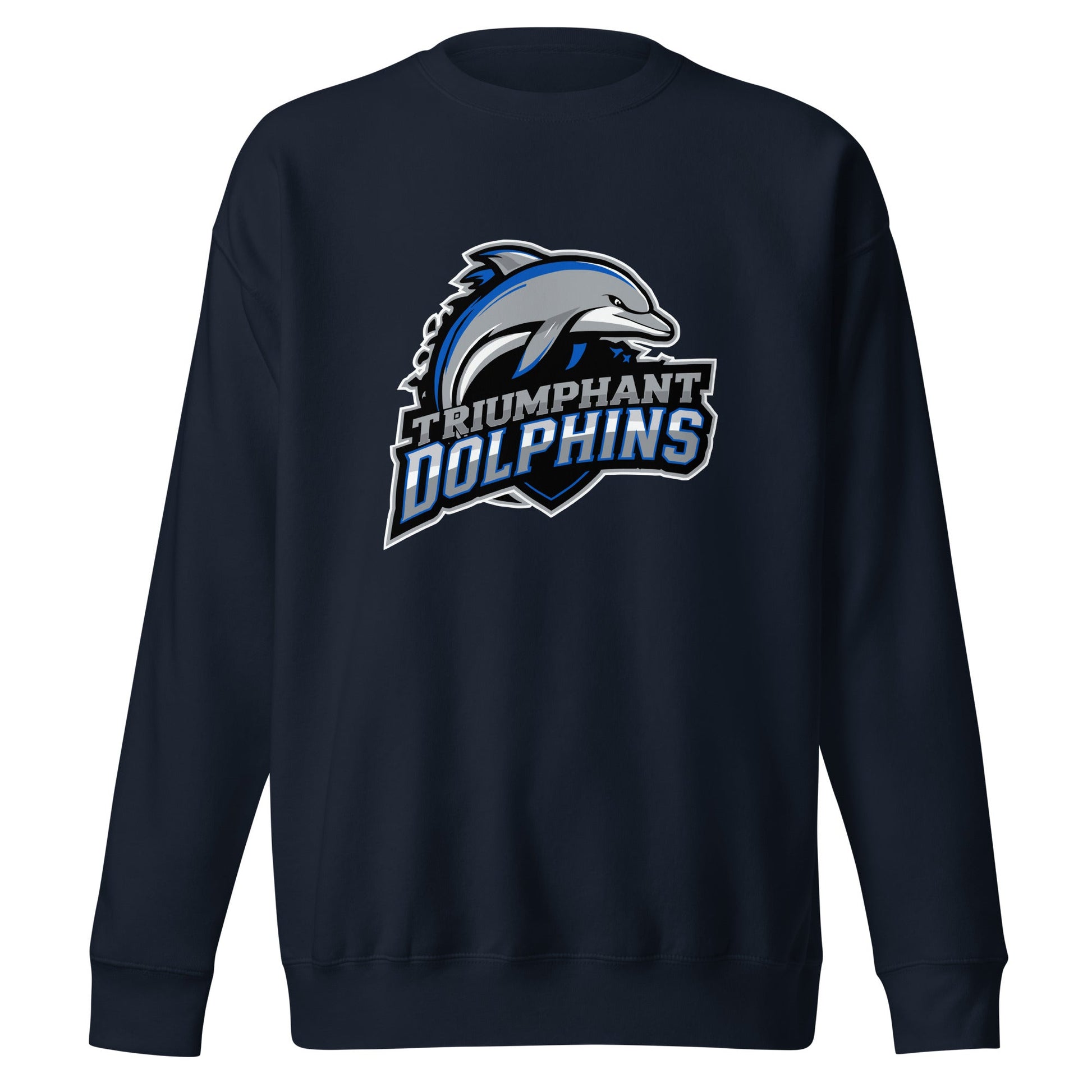 Performance | Crewneck | SE Triumphant Dolphins | Dolphins Mascot Logo