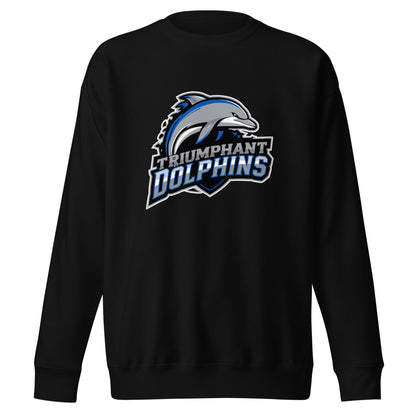 Performance | Crewneck | SE Triumphant Dolphins | Dolphins Mascot Logo