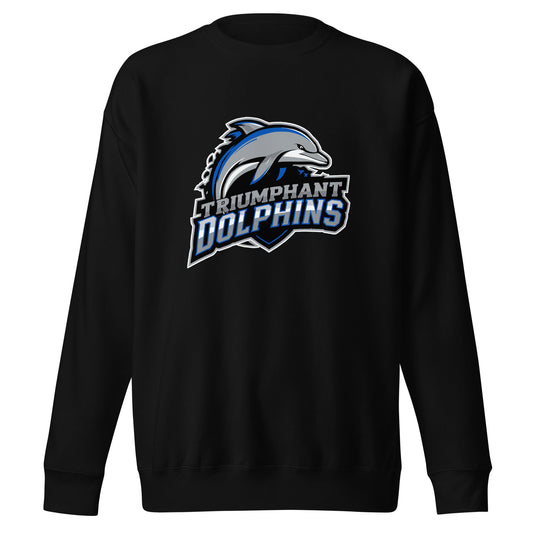Performance | Crewneck | SE Triumphant Dolphins | Dolphins Mascot Logo