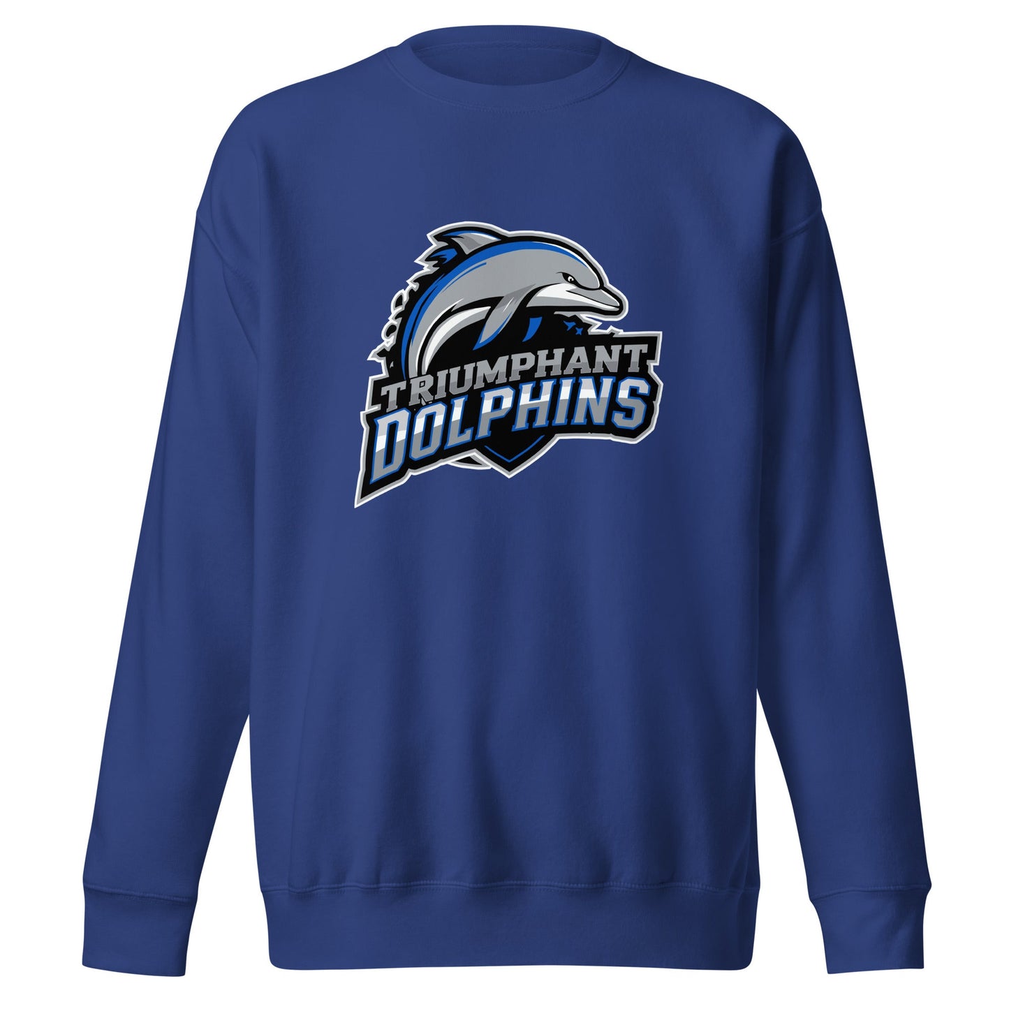 Performance | Crewneck | SE Triumphant Dolphins | Dolphins Mascot Logo