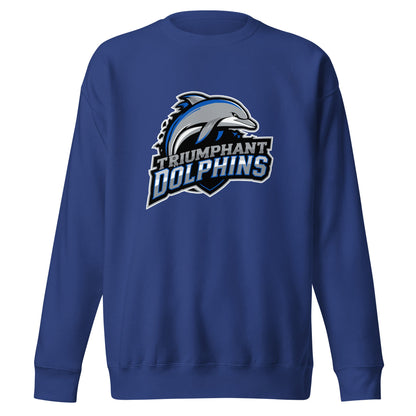 Performance | Crewneck | SE Triumphant Dolphins | Dolphins Mascot Logo