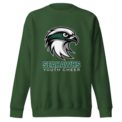 Performance | Crewneck | Seahawks Youth Cheer | Alt Script Logo