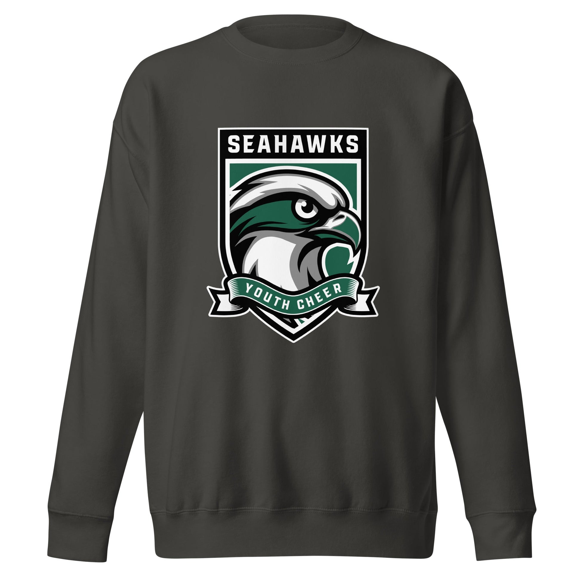 Performance | Crewneck | Seahawks Youth Cheer | Shield Logo