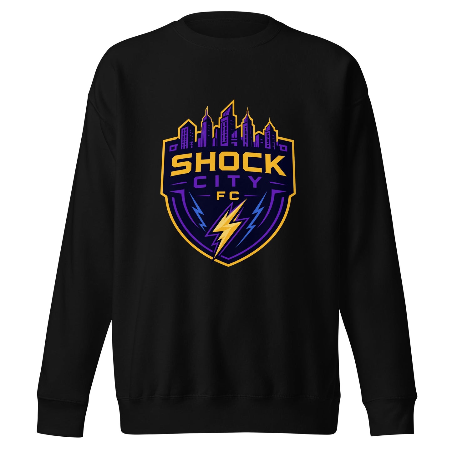 Performance | Crewneck | Shock City FC | Crest Logo