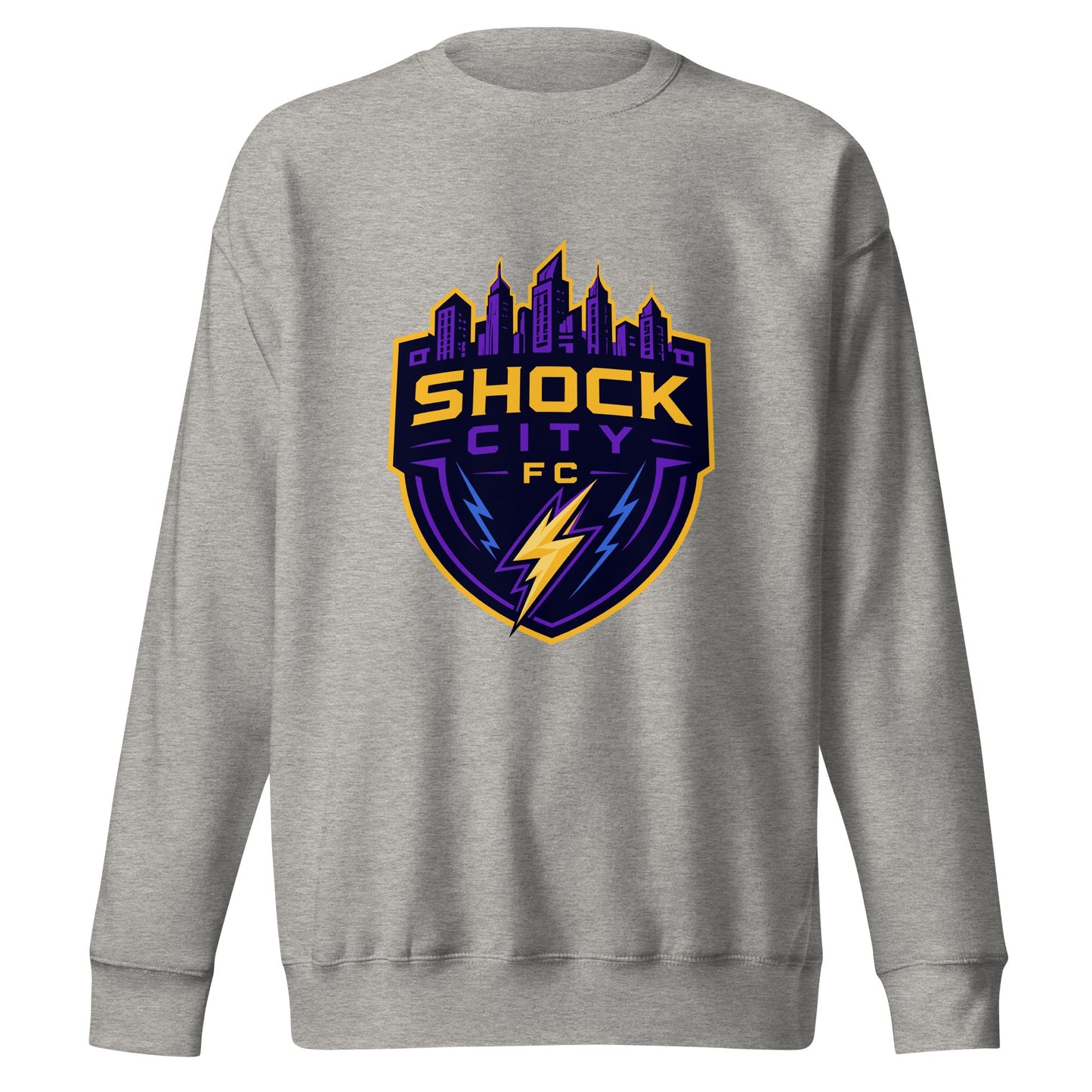 Performance | Crewneck | Shock City FC | Crest Logo