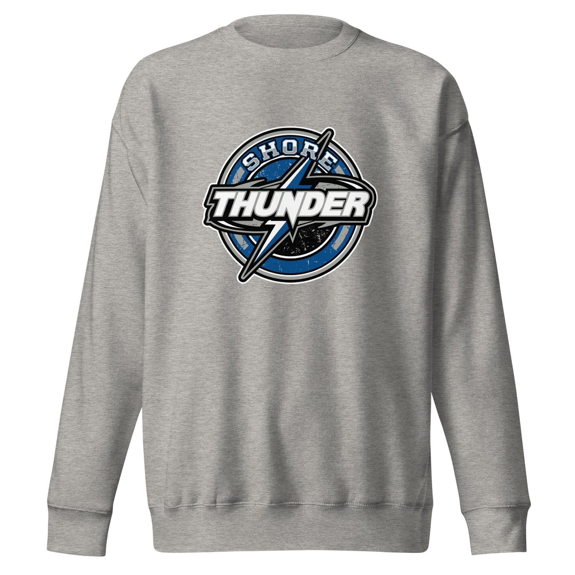 Performance | Crewneck | Shore Thunder LLC | Badge Logo