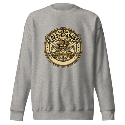 Performance | Crewneck | Sinton Desperados Baseball | Badge Logo
