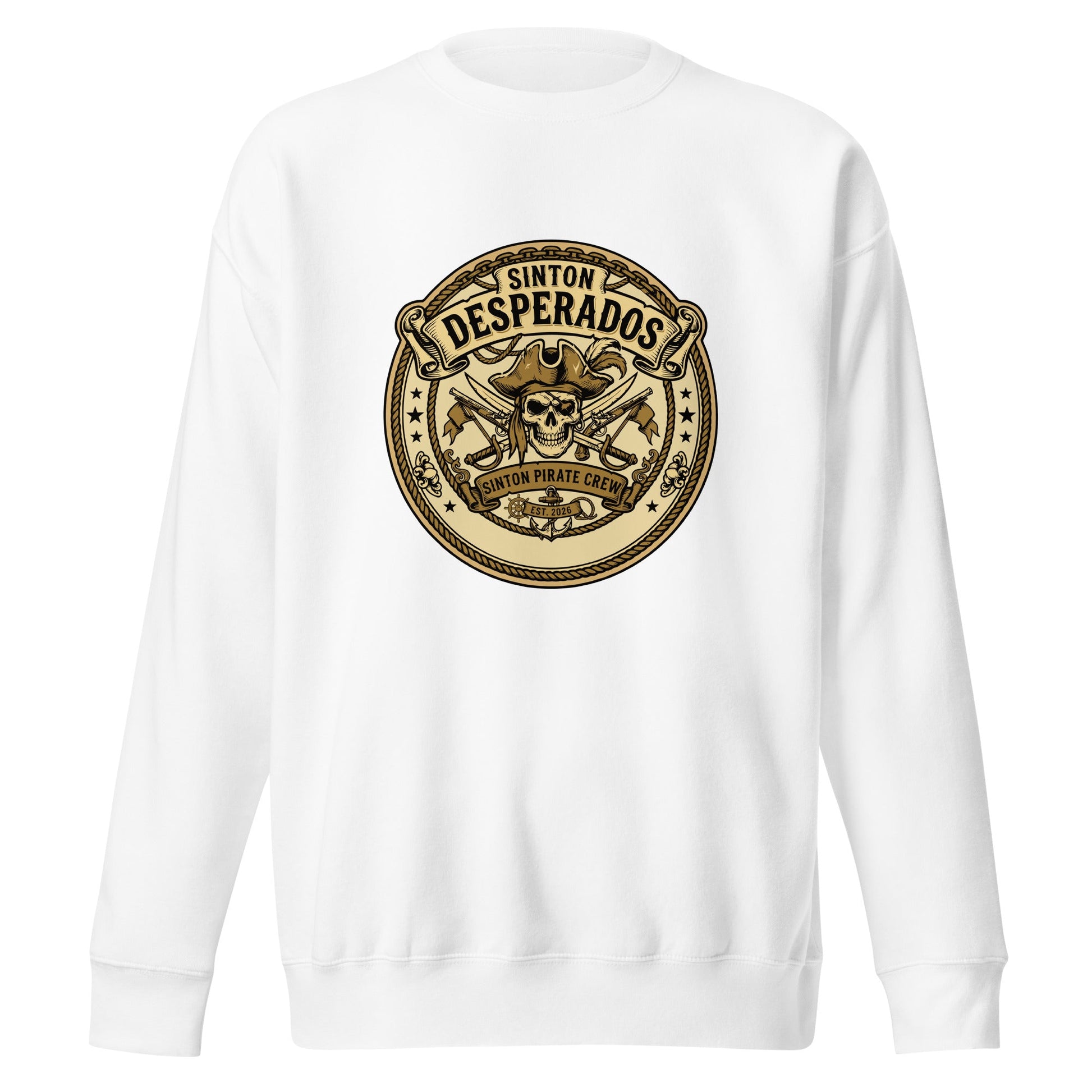Performance | Crewneck | Sinton Desperados Baseball | Badge Logo