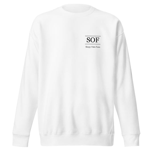 Performance | Crewneck | Sleepy Oaks Farm | SOF Logo