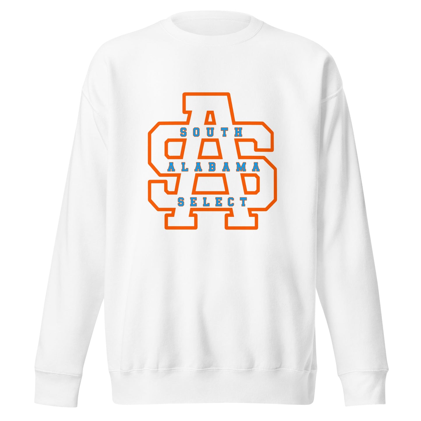 Performance | Crewneck | South Alabama Select 8U | Letter Crest Logo