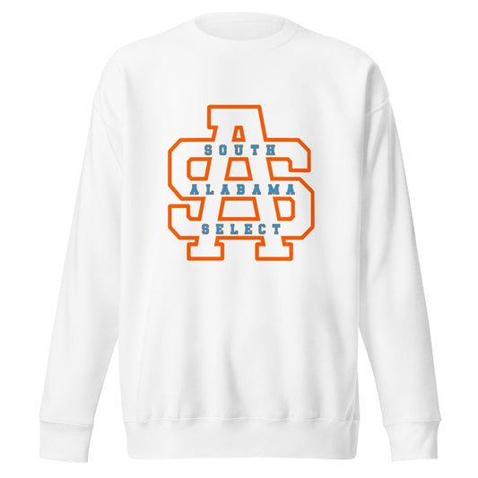 Performance | Crewneck | South Alabama Select 8U | Letter Crest Logo