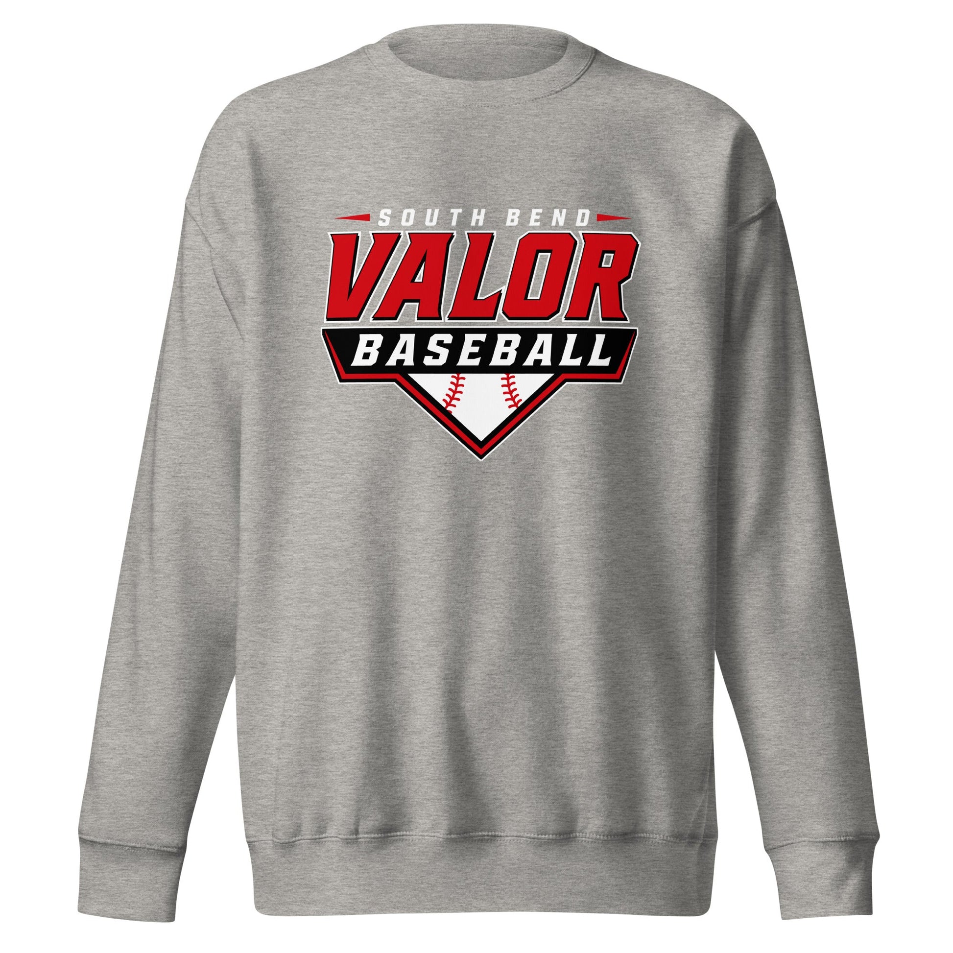 Performance | Crewneck | South Bend Valor Baseball | Vanguard Logo