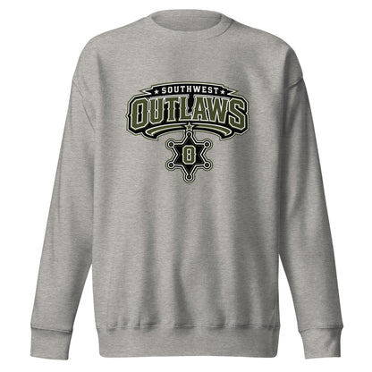 Performance | Crewneck | Southwest Outlaws | Frontier Athletics Logo