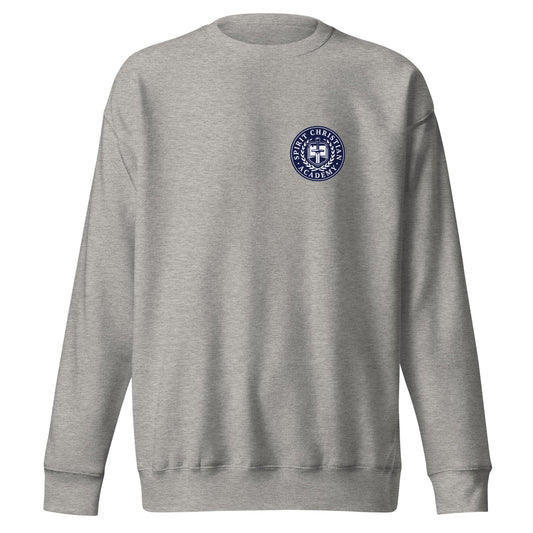 Performance | Crewneck | Spirit Christian Academy | Badge Logo