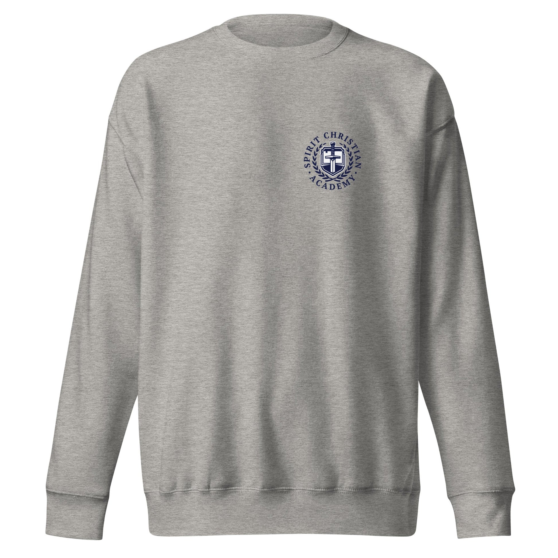 Performance | Crewneck | Spirit Christian Academy | Navy Script Logo