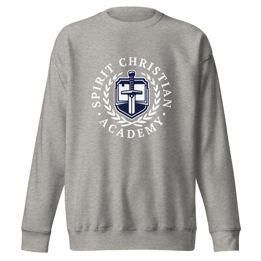 Performance | Crewneck | Spirit Christian Academy | White Script Logo
