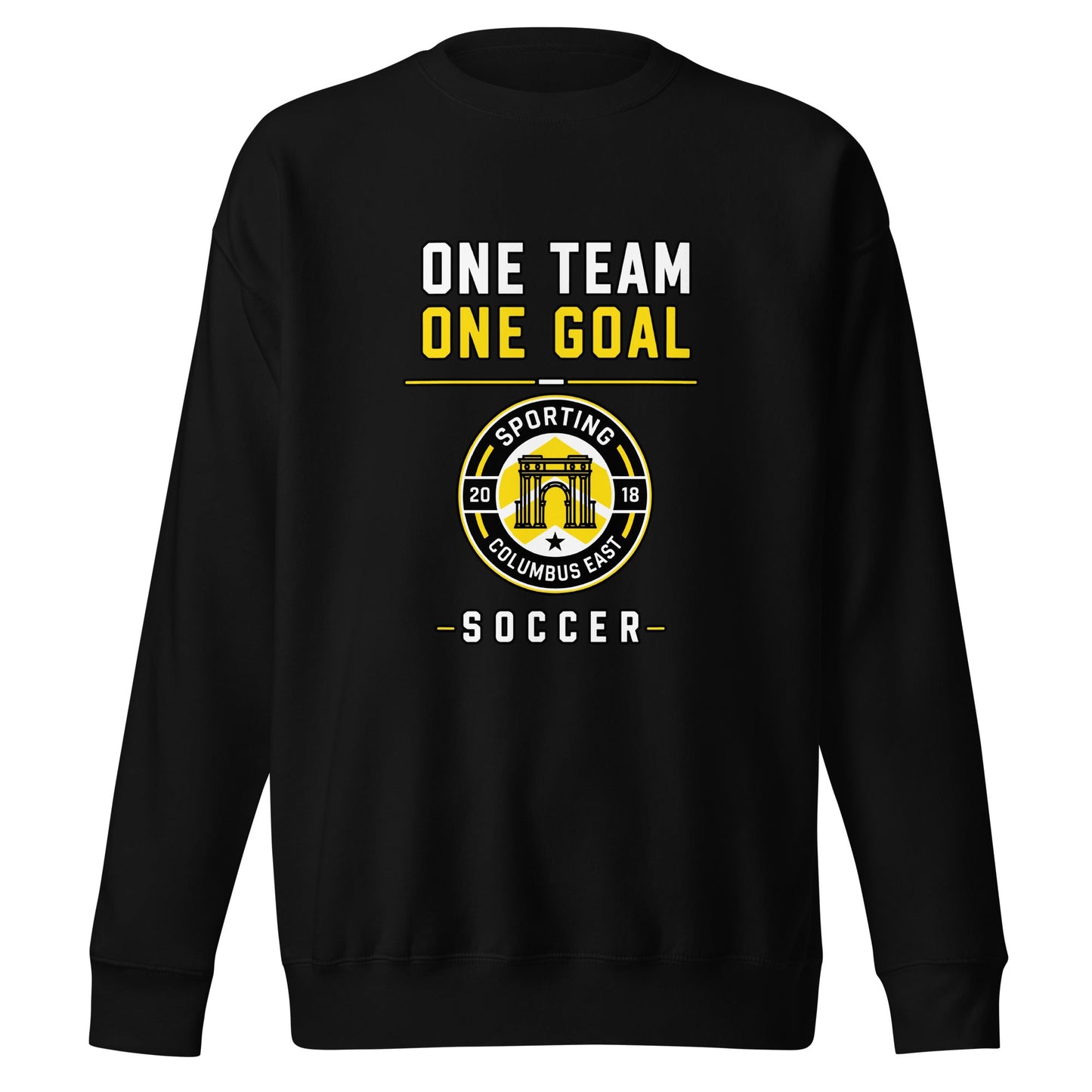 Performance | Crewneck | Sporting Columbus East | Crest Logo