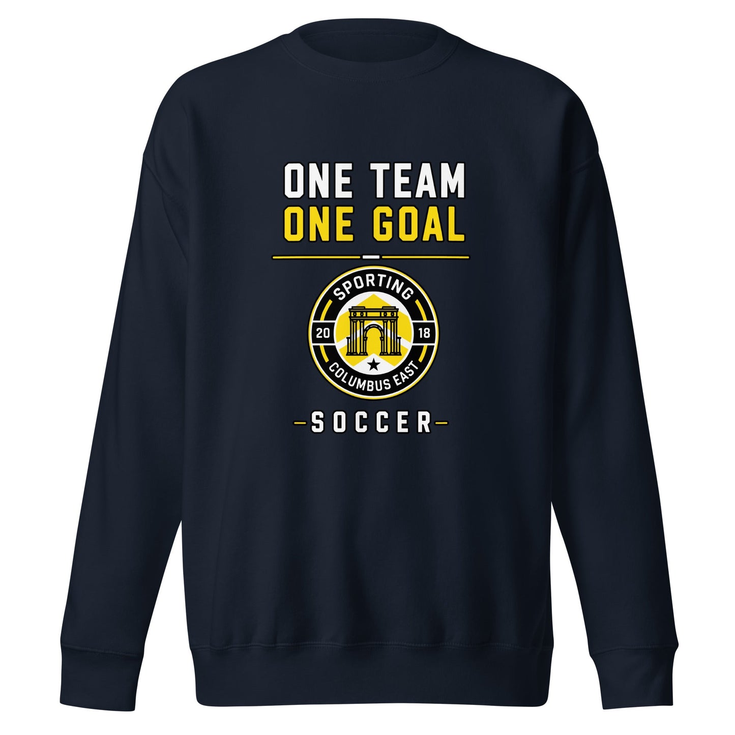 Performance | Crewneck | Sporting Columbus East | Crest Logo