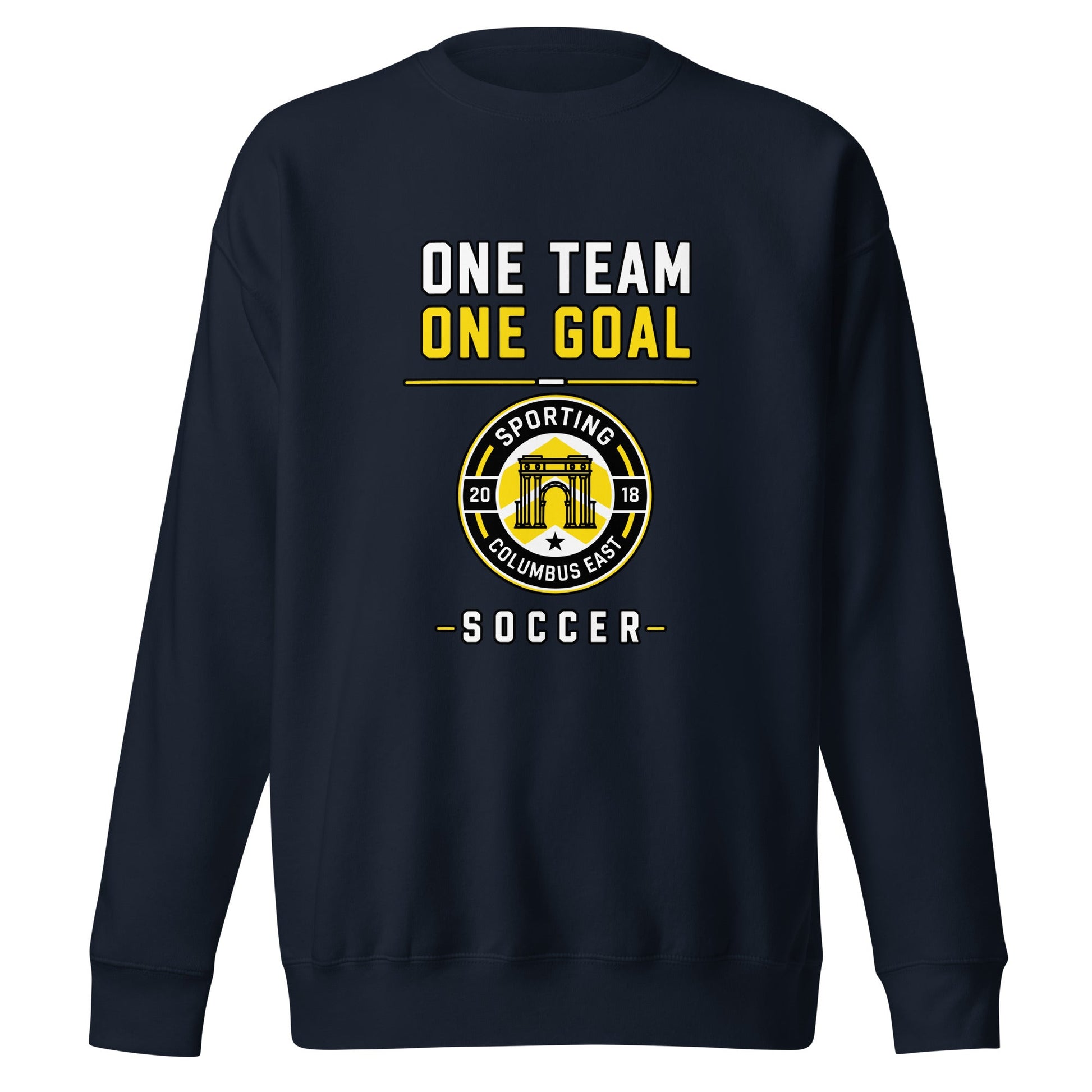 Performance | Crewneck | Sporting Columbus East | Crest Logo