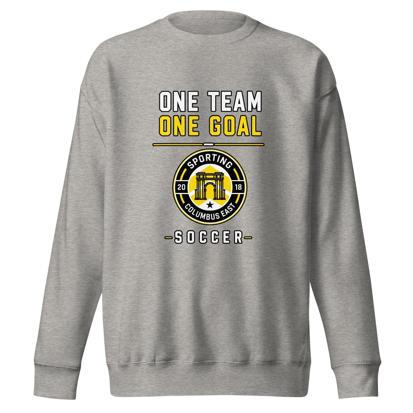Performance | Crewneck | Sporting Columbus East | Crest Logo