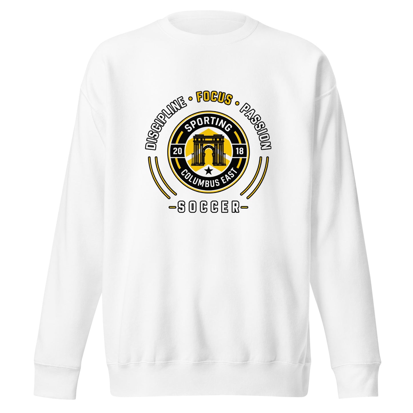 Performance | Crewneck | Sporting Columbus East | Emblem Logo