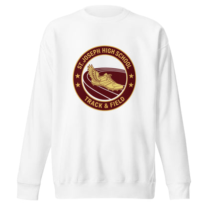 Performance | Crewneck | St. Joseph High School - Track & Field | Badge Logo