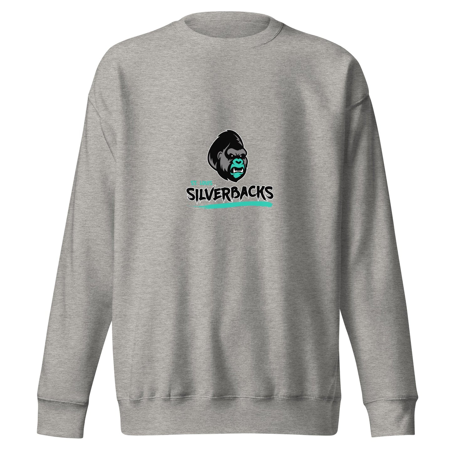 Performance | Crewneck | St. Louis Silverbacks Women’s Football Team | Mascot Logo