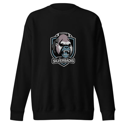 Performance | Crewneck | St. Louis Silverbacks Women’s Football Team | Shield Logo