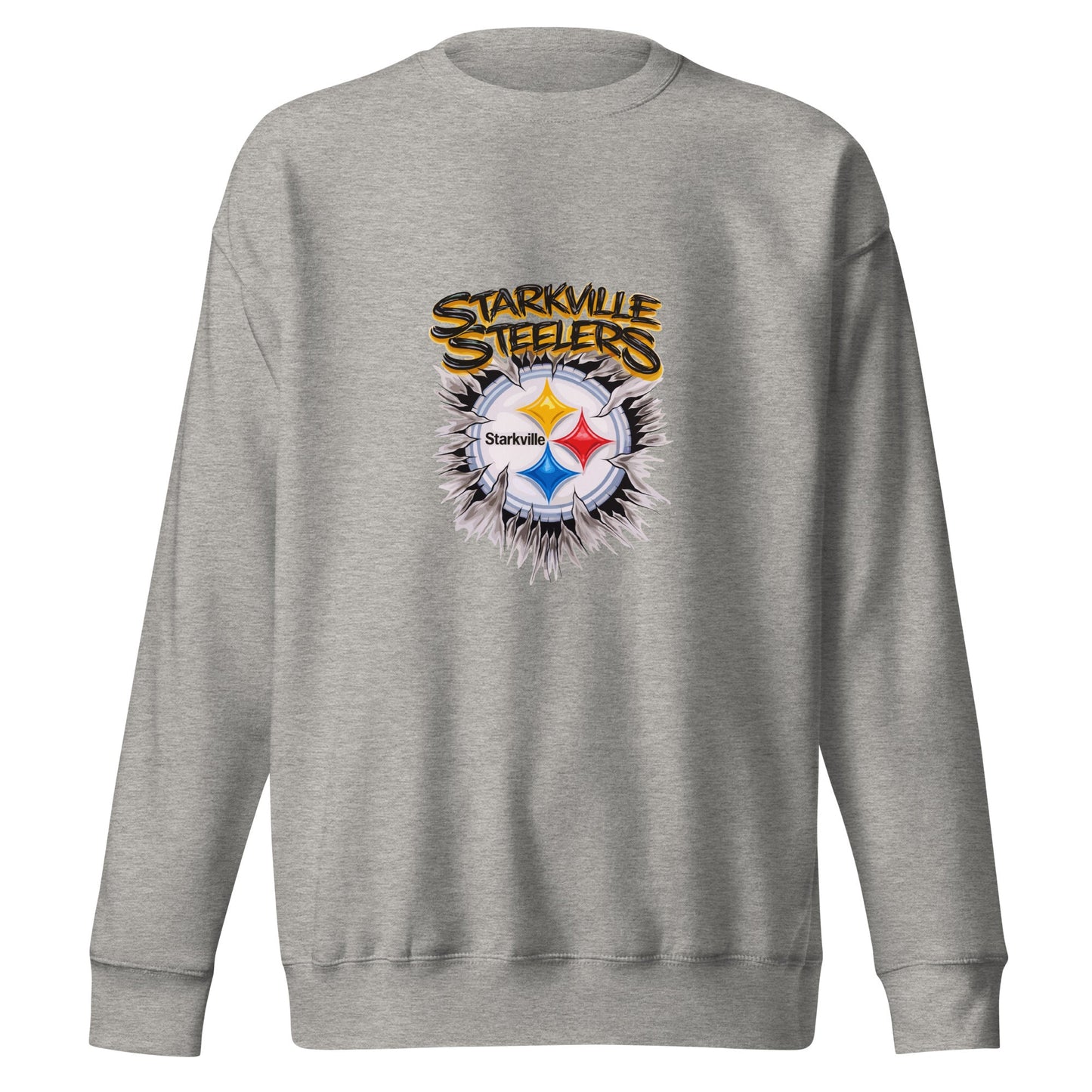 Performance | Crewneck | Starkville Steelers | Ripped Logo