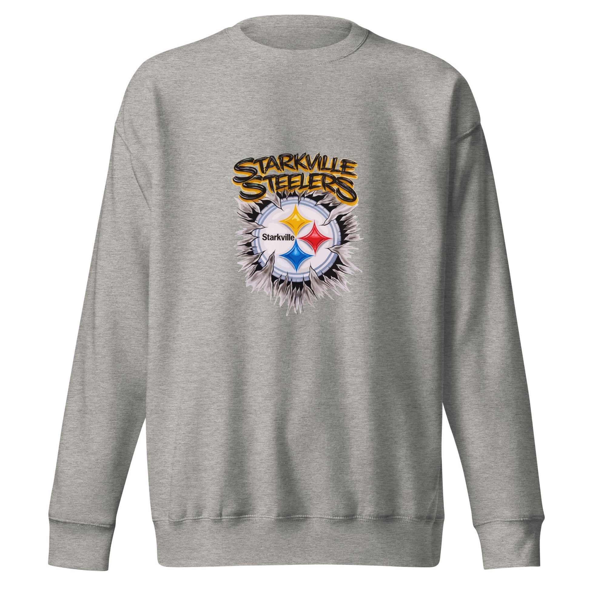 Performance | Crewneck | Starkville Steelers | Ripped Logo
